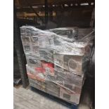 PALLET OF UNCHECKED & UNTESTED SMALL DOMESTIC APPLIANCES. MAY INCLUDE: KETTLES,
