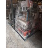 PALLET OF UNCHECKED & UNTESTED SMALL DOMESTIC APPLIANCES. MAY INCLUDE: KETTLES,