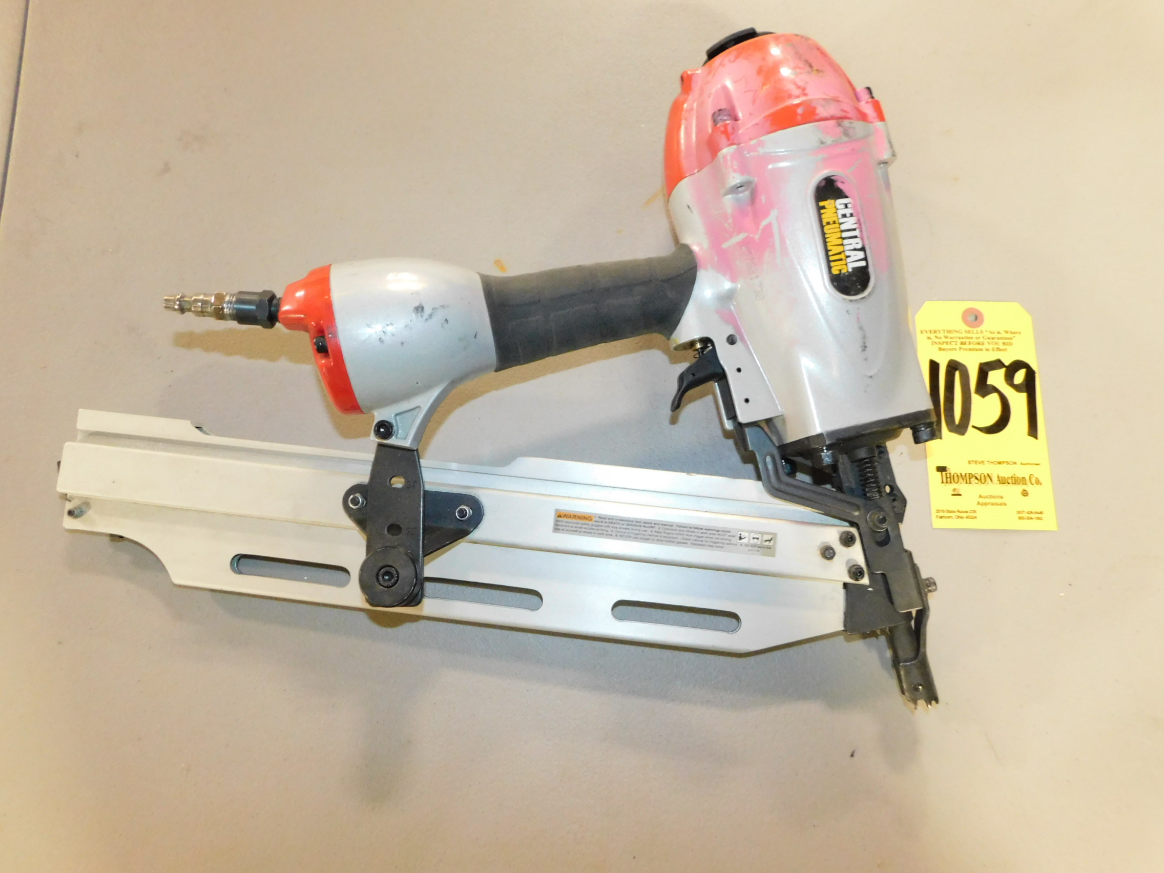 Central Pneumatic Model 98751 Framing Nailer