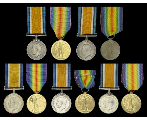 Pair: Sergeant W. R. Keat, Duke of Cornwall’s Light Infantry British War and Victory Medals (1439 Sjt. W. R. Keat. D. of Corn