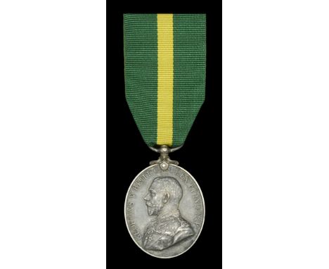 Territorial Force Efficiency Medal, G.V.R. (20 Sapr. G. W. Wheatley. Tyne E.E. R.E.) very fine £60-£80  ---  George William W