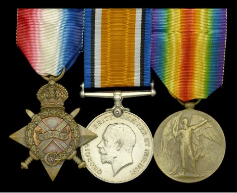 Three: Lieutenant D. R. Macdonald, Royal Navy, who was killed in action when H.M.S. Hawke was sunk by the German submarine U-