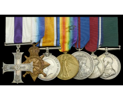 A Great War ‘Mesopotamia’ M.C. group of seven awarded to Lieutenant H. H. Tayler, Indian Army Reserve of Officers, attached 1