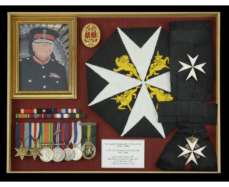 A post-War Knight Bachelor, Bailiff Grand Cross of the Order of St. John group of nine awarded to Colonel Sir Cennydd G. Trah