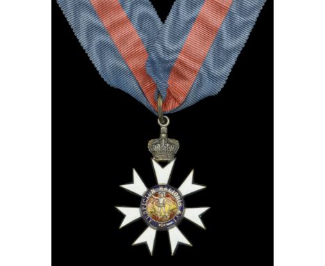 The Most Distinguished Order of St. Michael and St. George, C.M.G., Companion’s neck badge, silver-gilt and enamel, complete 