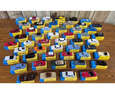 A collection of fifty corgi Solido models cars; A century of cars models mint with boxes 