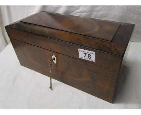 Sarcophagus tea caddy