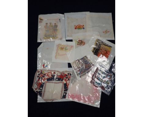 A FIRST WORLD WAR HANDKERCHIEF and others similar
