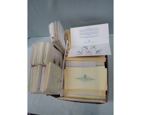 A LARGE COLLECTION OF BRITISH STAMPS with Harrison &amp; Sons covers and a collection of First Day covers