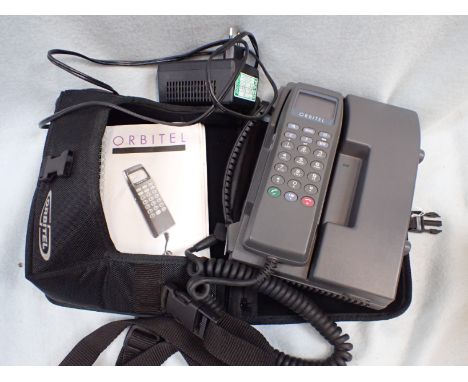 AN 'ORBITEL 901' PHONE HANDSET (the first model SMS reciever to recieve a text from a computer)