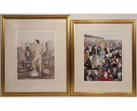 Sue Macartney-Snape (b.1957),Four signed limited edition prints comprising: 'Art Class' numbered 43/750, 'Royal Ascot' number