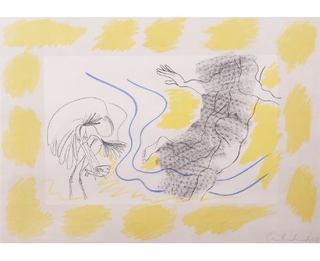  AR Ceri Richards, CBE (1903-1971)  "Poem on this birthday" coloured print, signed, dated 65 and number 31/50 in lower margin