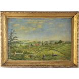 "Sommerliche Feldlandschaft" Schambach 1.H.20.Jh.