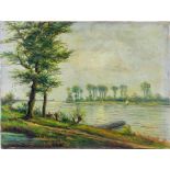 Ludwig August HEYDENDAHL (1876-c.1960) 'Flusslandschaft'