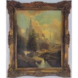 Johann Nepomuk Rauch (1804 Wien-1847 Rom) attr. 'Italienische Landschaft'