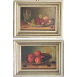 Paar Obststillleben, P. Wirth 1.V. 20.Jh.