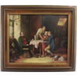 Peter Albert SPEIER (1920-1998) 'Kartenspieler im Wirtshaus'