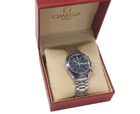 Omega Speedmaster automatic chronometer chronograph stainless steel gentleman's bracelet watch, ref. 178.0057, serial no. 816