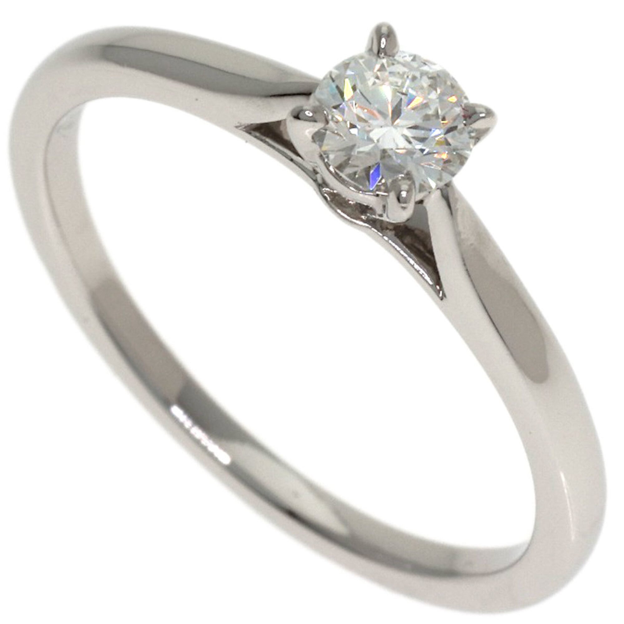 Cartier Solitaire Diamond Ring #49, Platinum PT950, Women\'s.