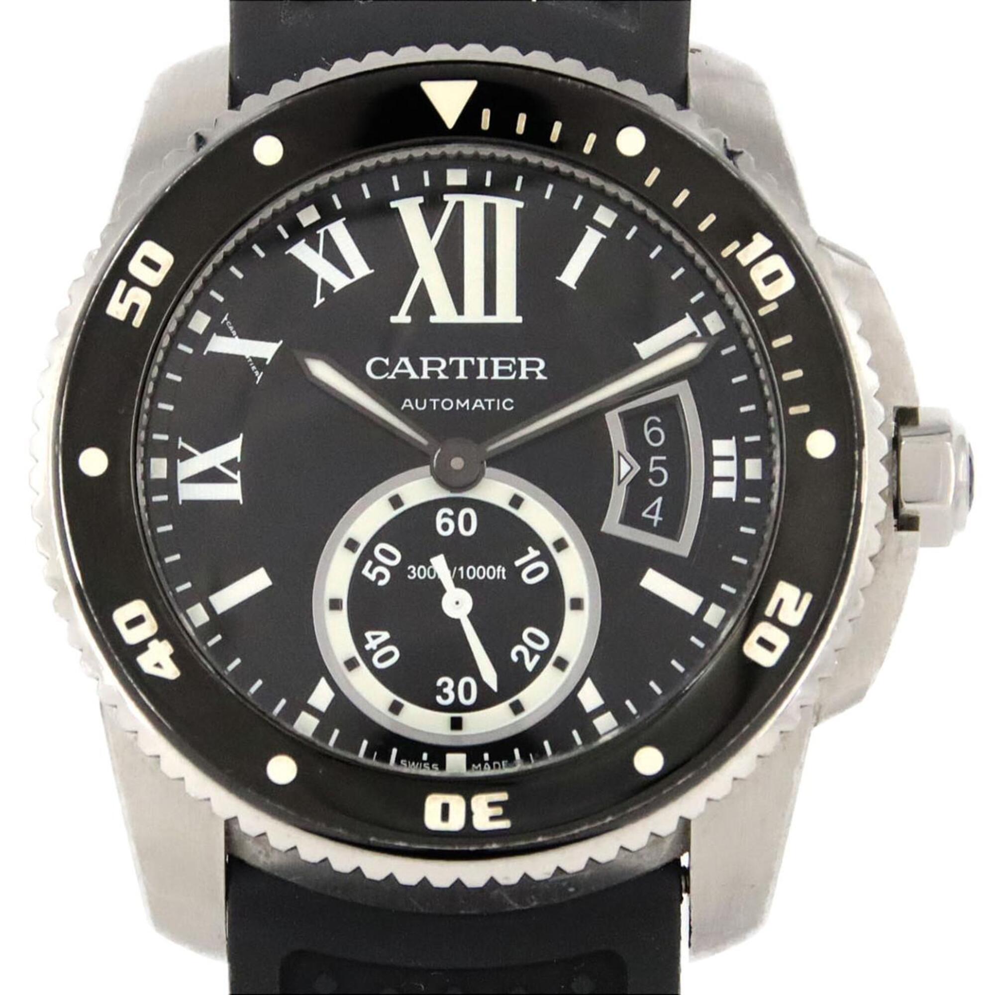 Cartier Calibre de Diver W7100056 Stainless Steel Automatic Watch