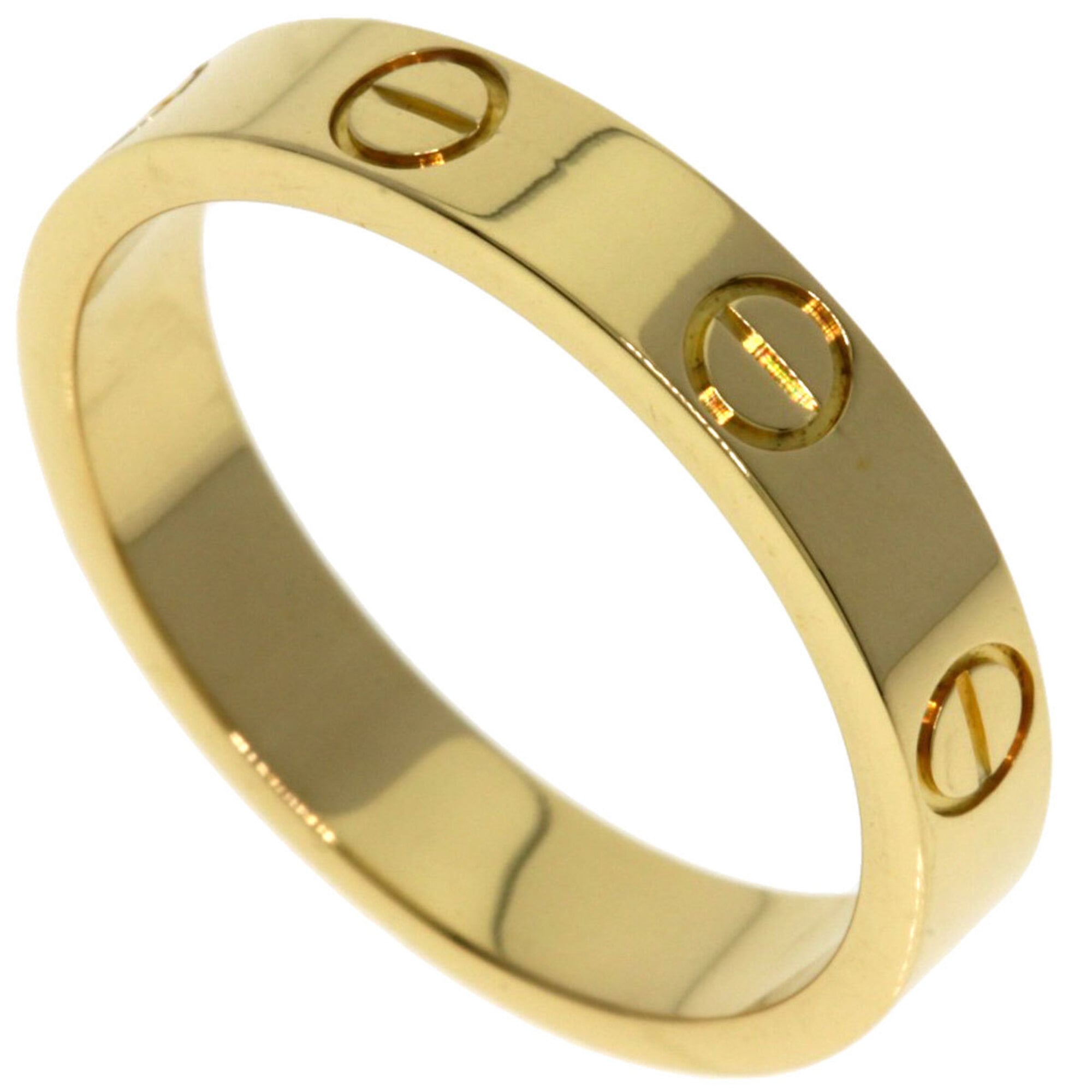 Cartier Love Ring #51, 18K Yellow Gold, Women\'s Ring, CARTIER