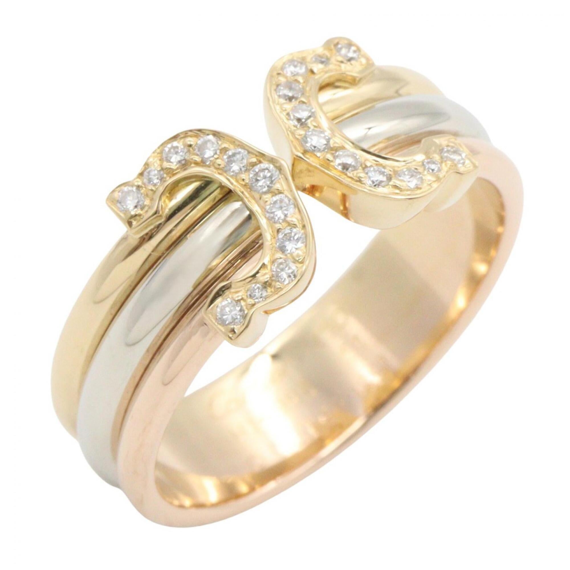 Cartier 2C Diamond Ring - Ring/Finger Jewelry 18K (Yellow Gold), 18KWG (White 18KPG (Pink Gold) Wome