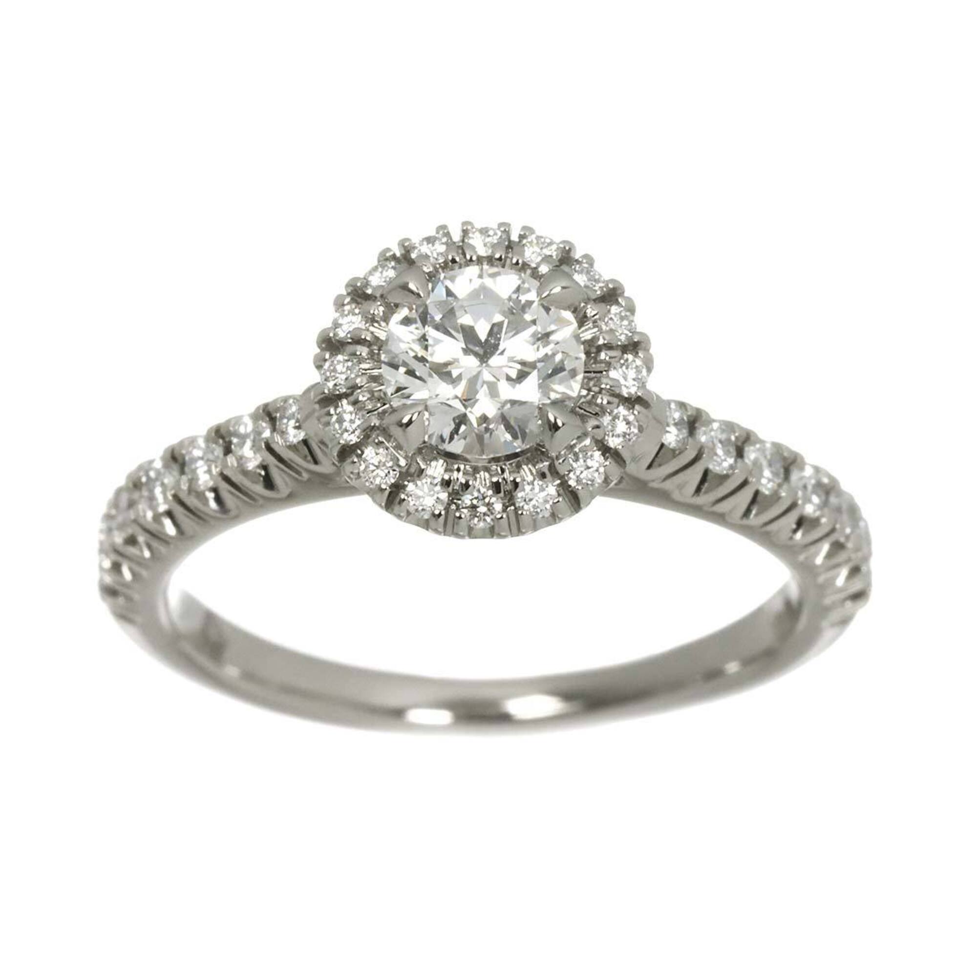 Cartier Destinee Ring, 0.42ct Diamond, E VVS1, 3EX, Size 48, Platinum.