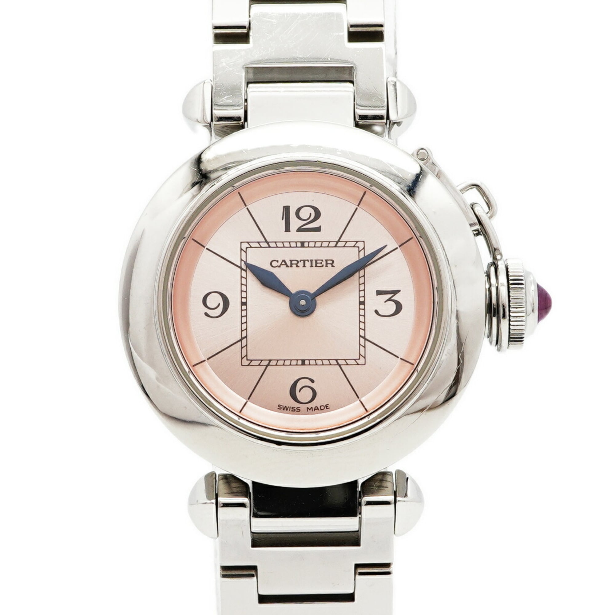Cartier Miss Pasha W3140008 Pink Dial Women\'s Watch