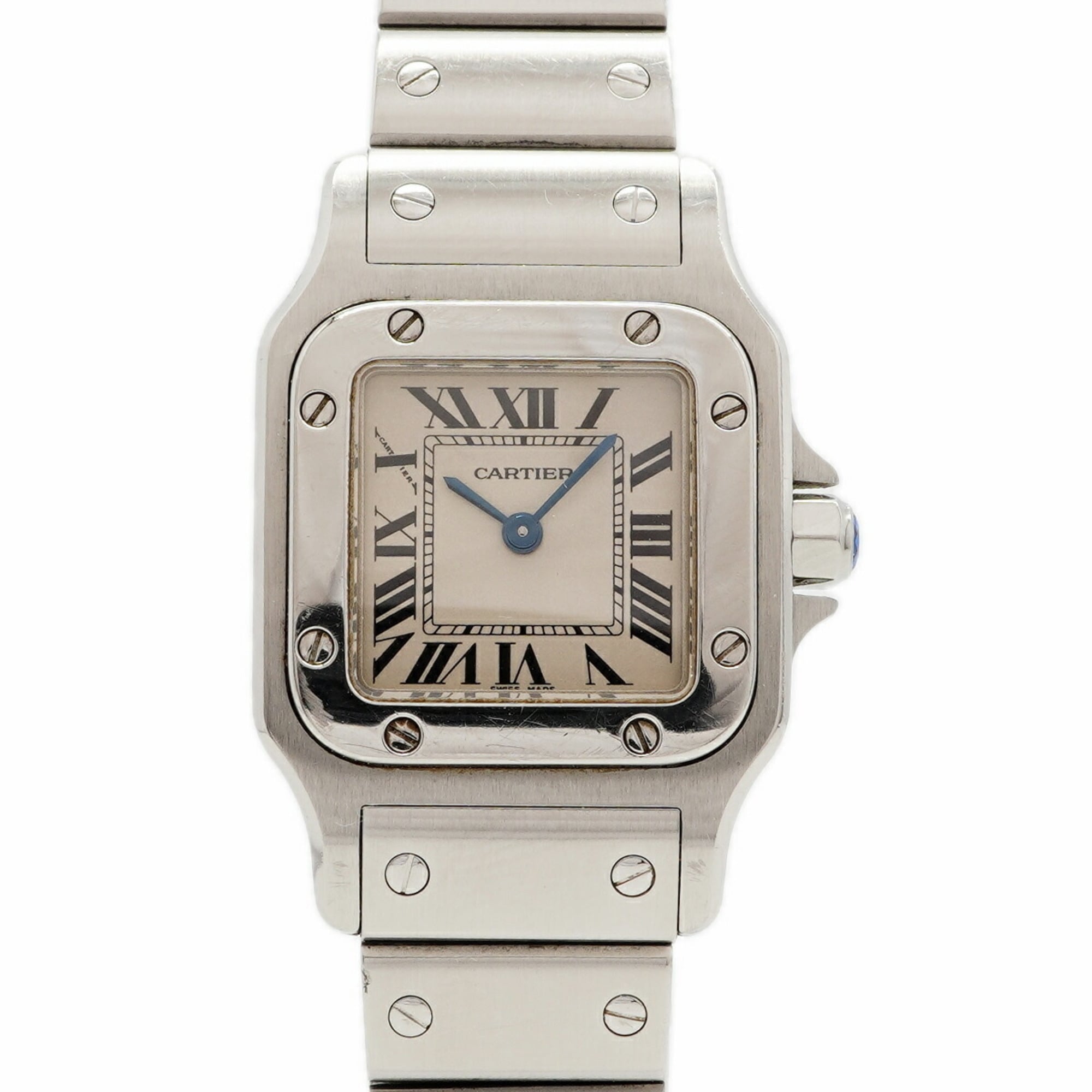 Cartier Santos Galbee SM W20056D6 Ivory Dial Women\'s Watch