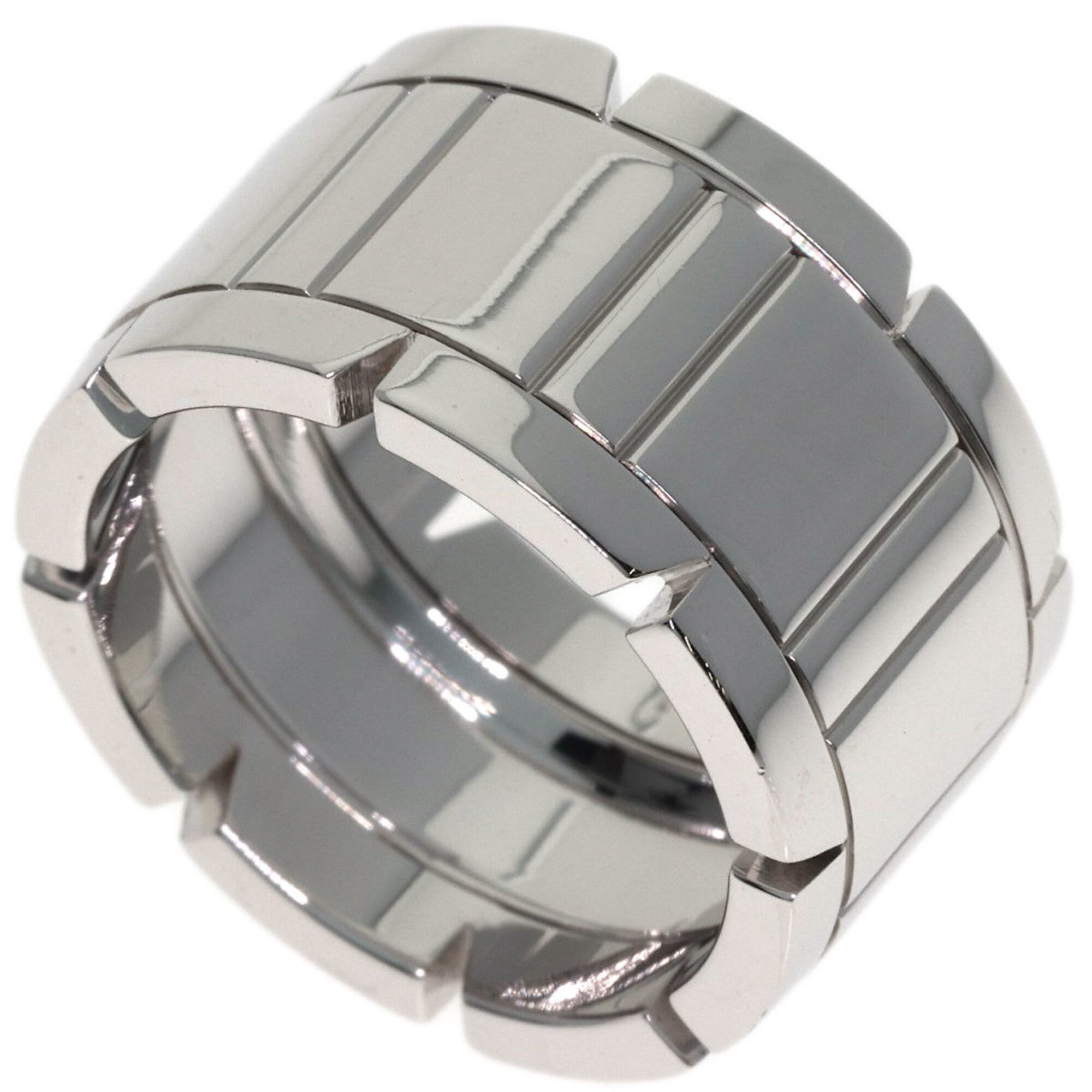 Cartier Tank Française LM #51 Ring, 18K White Gold, Women\'s, CARTIER