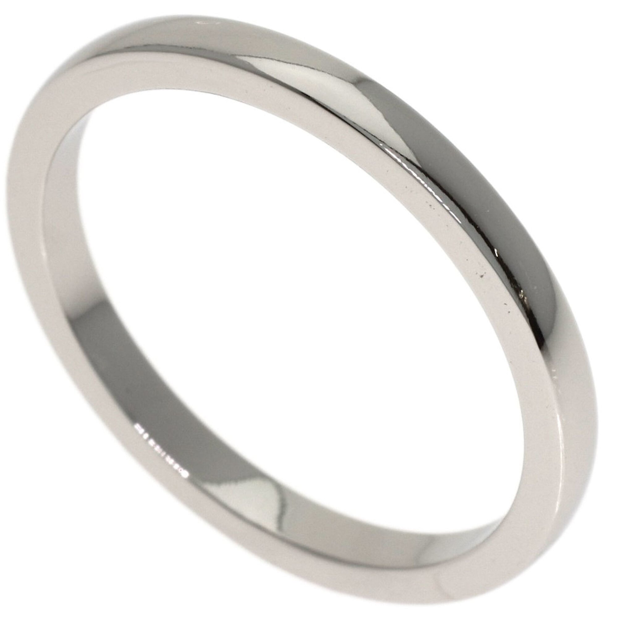 Cartier Wedding Ring #56, Platinum PT950, Women\'s, CARTIER