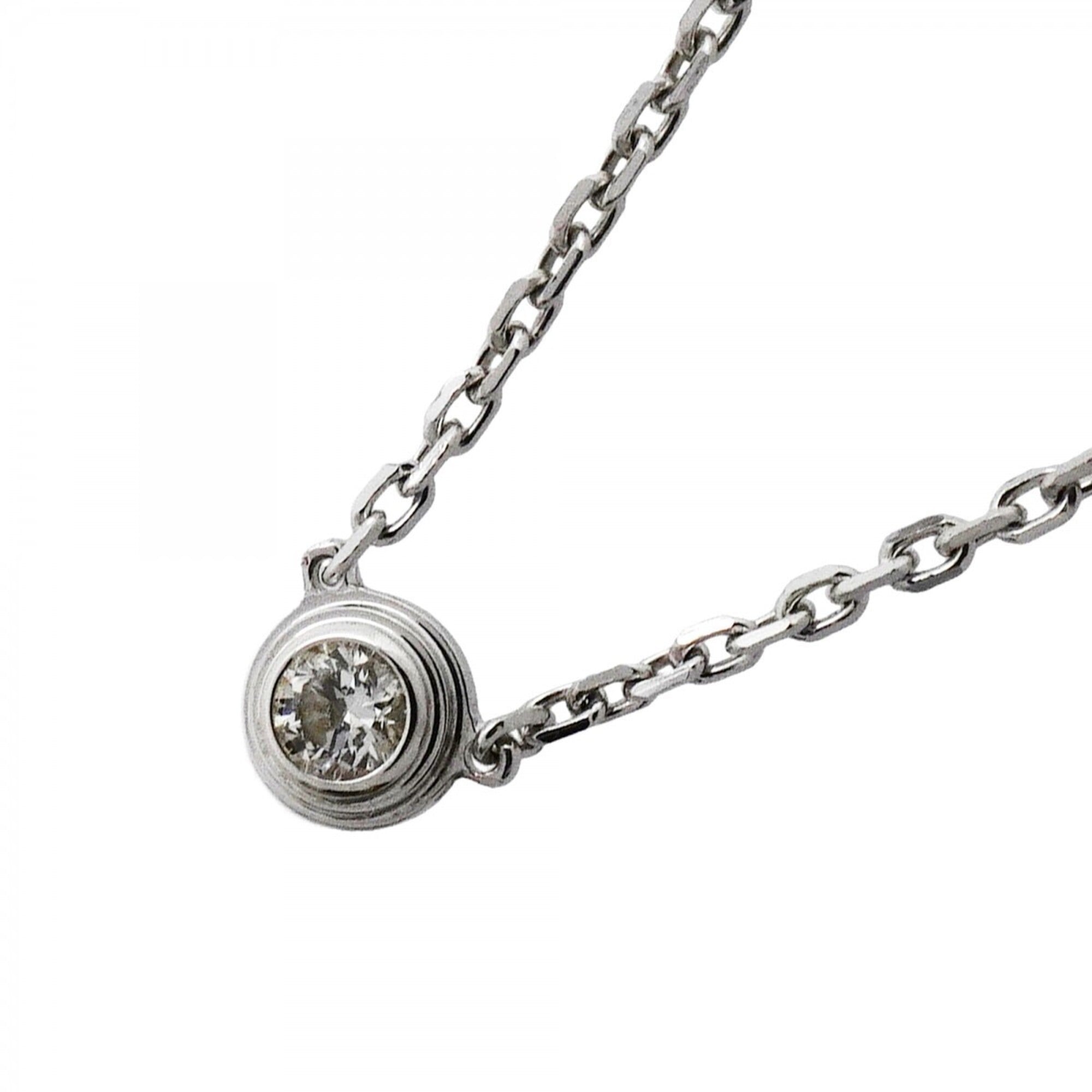 Cartier Damour XS Necklace, 1PD, 18KWG White Gold, Diamond, Ladies\' P3058925