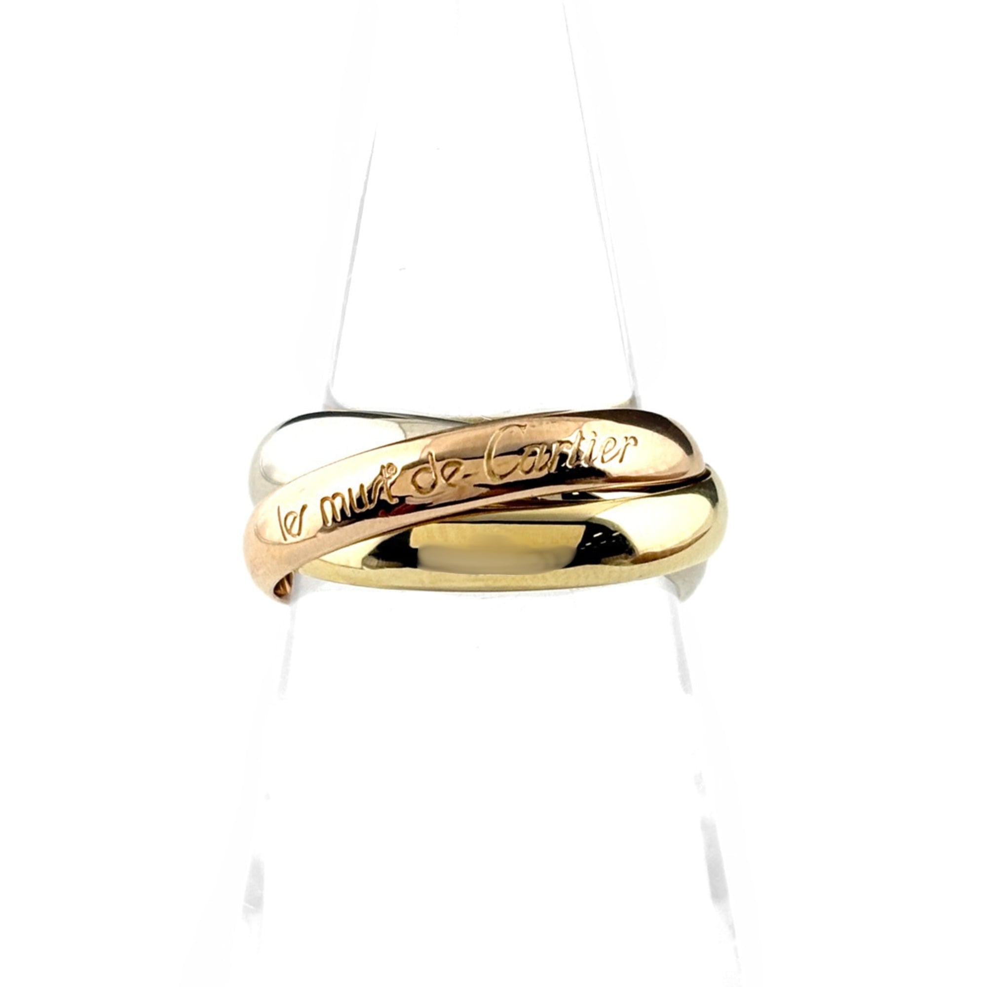 Cartier Trinity Ring, Yellow Gold (YG), 750, Women\'s Ring