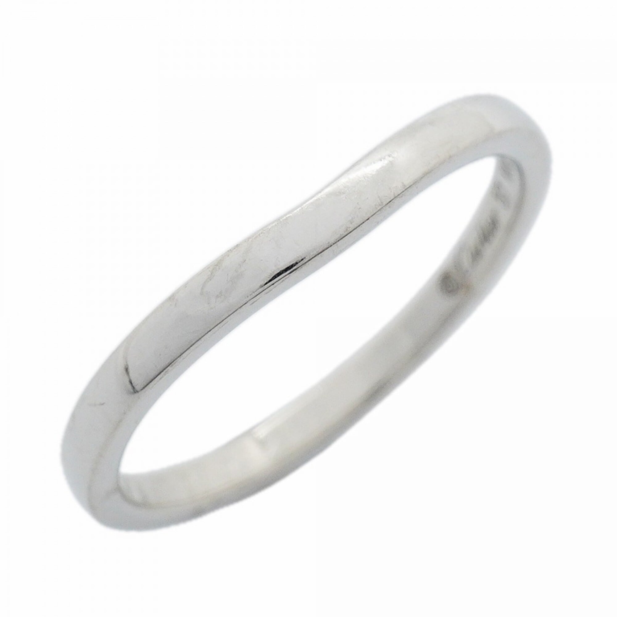 Cartier Ballerina Ring, Pt950 Platinum, Size 57, Men\'s, P3133386