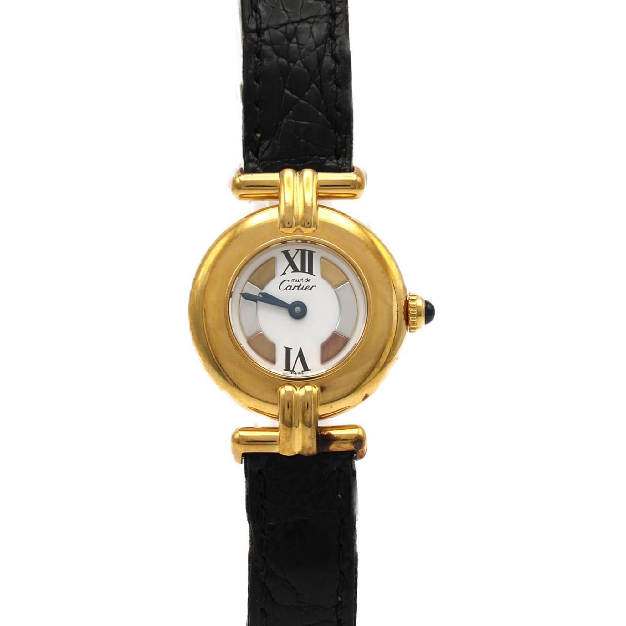 Cartier Must Colisée SM GP W1006654 Quartz Watch