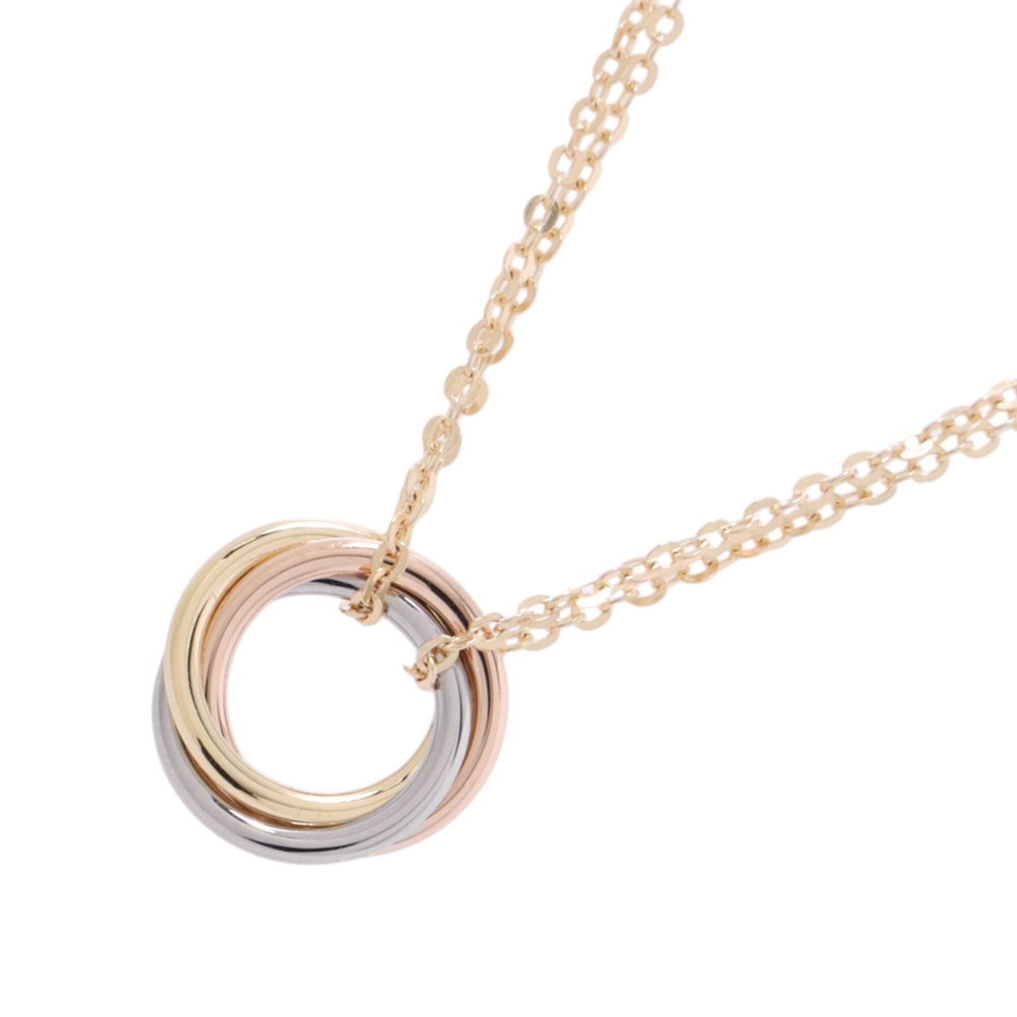 Cartier Trinity Pendant Mini Necklace, 18KPG, 18KKYG, 18KWG, B7224851.