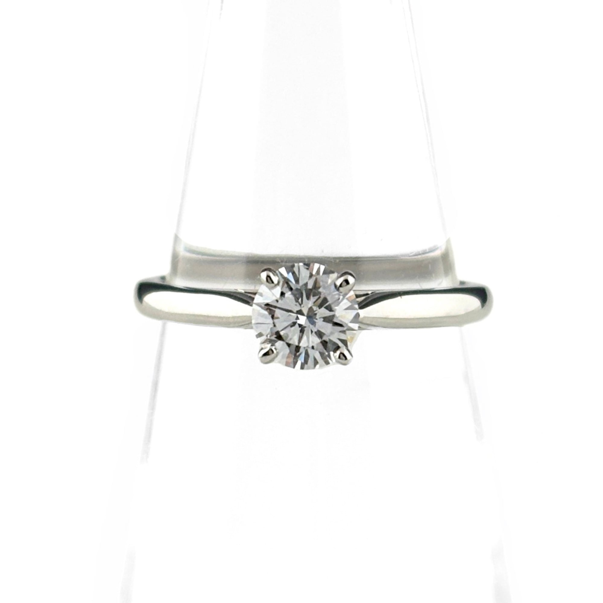 Cartier Solitaire Ring, Platinum Ring (Pt950), Diamond, Women\'s