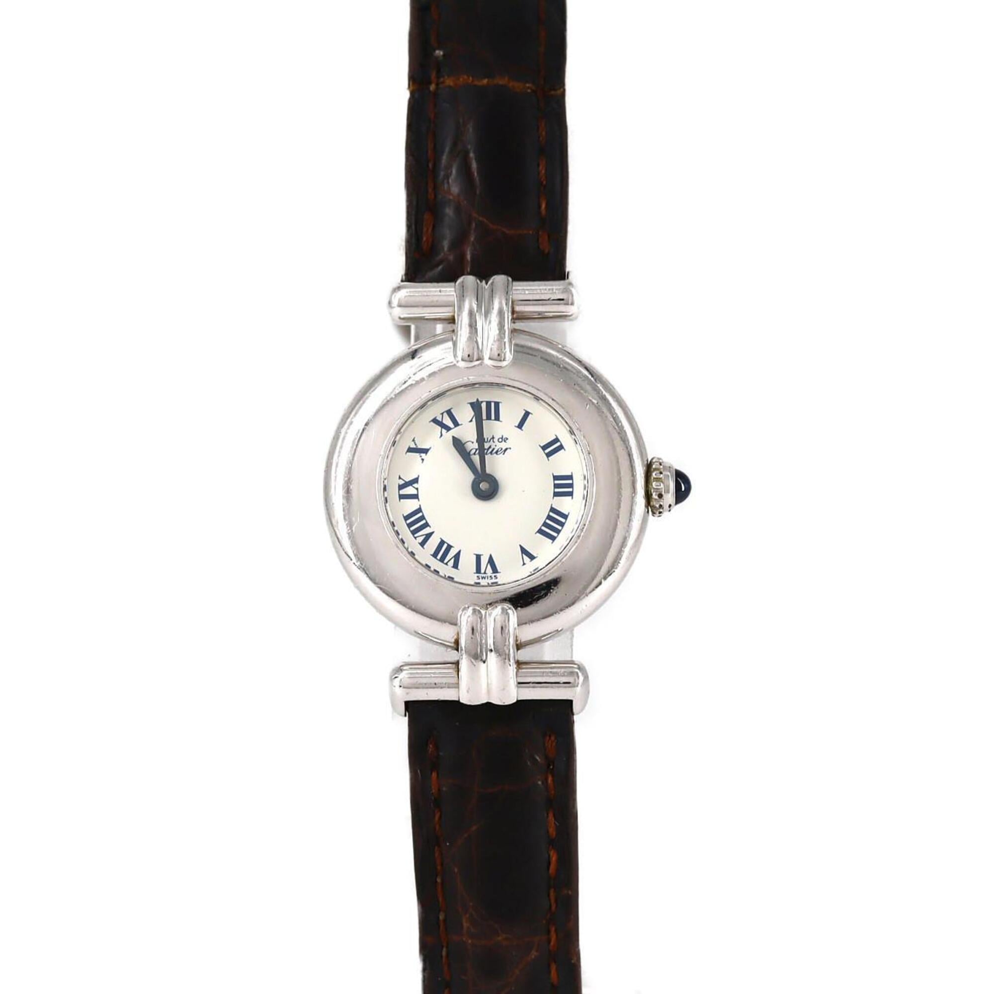 Cartier Must Colisée W1001665 Silver Quartz Watch