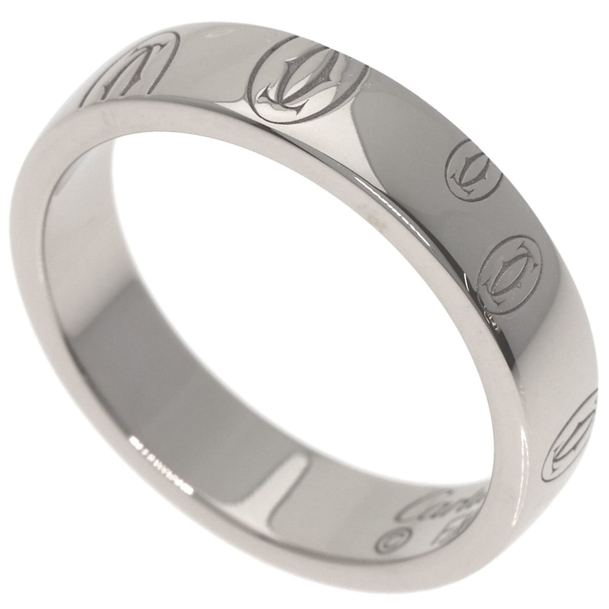 Cartier Happy Birthday #48 Ring, 18K White Gold, Women\'s, CARTIER