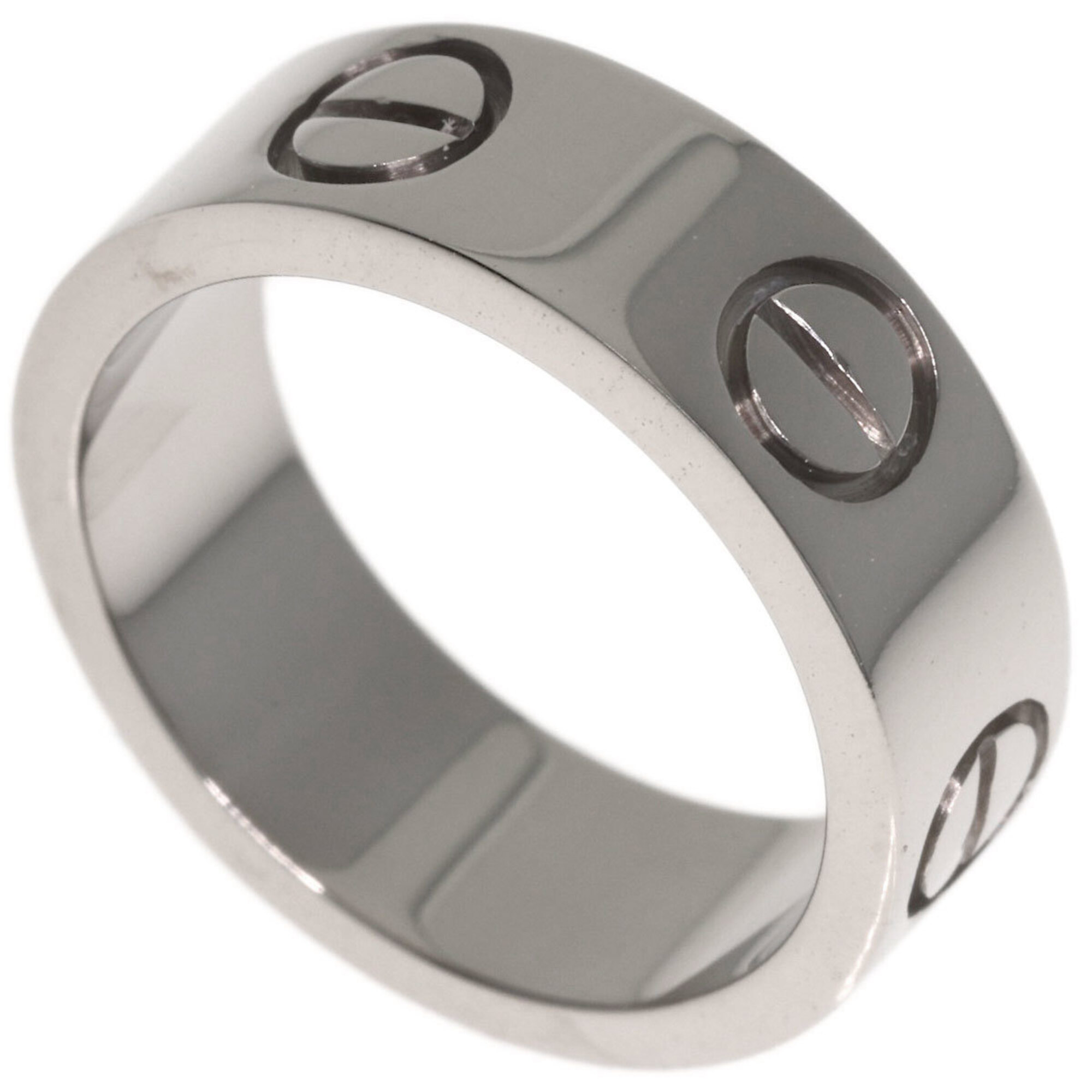 Cartier Love Ring #45, 18K White Gold, Women\'s Ring, CARTIER