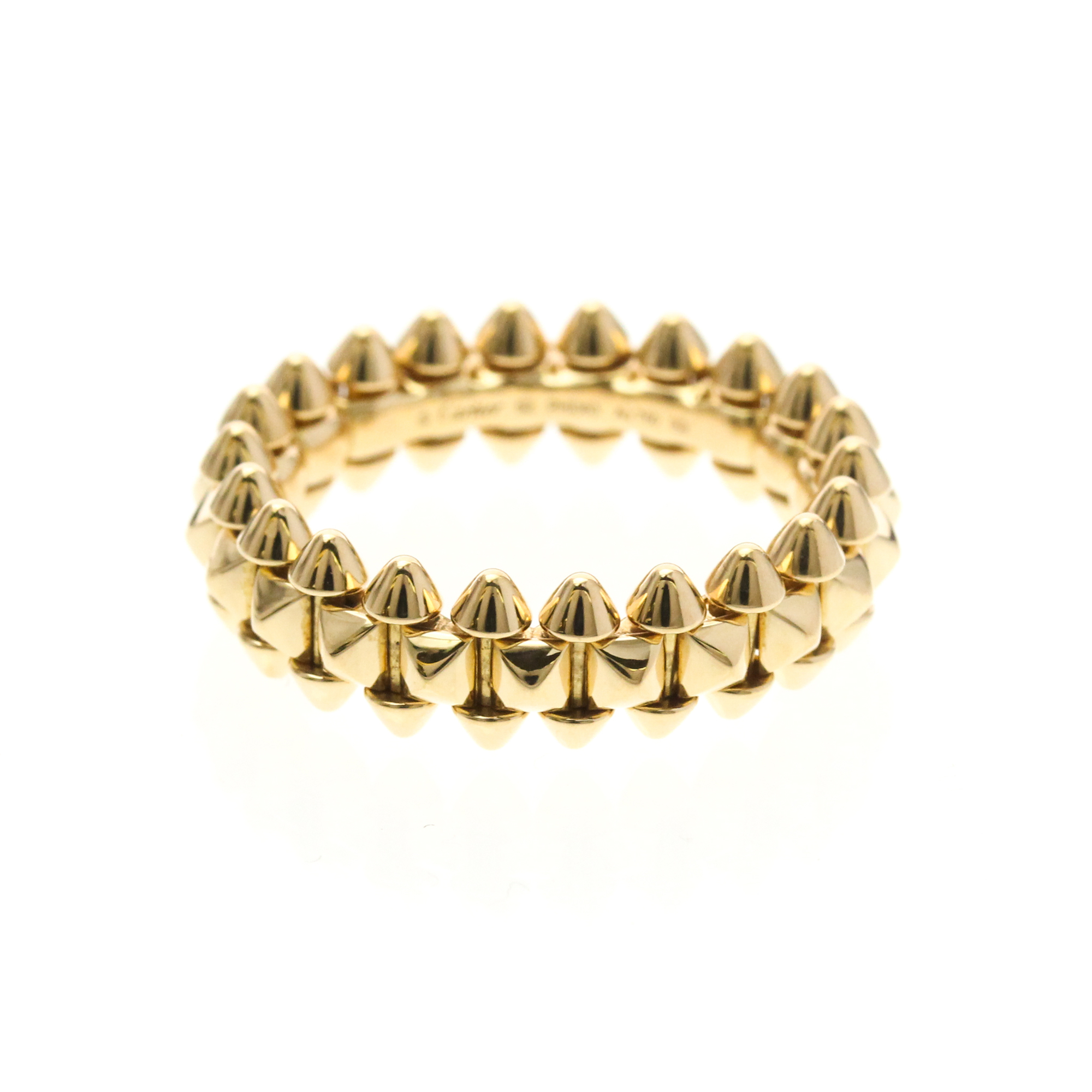 Cartier Clash De Cartier Ring Pink Gold (18K) Fashion No Stone Band Ring Pink Gold