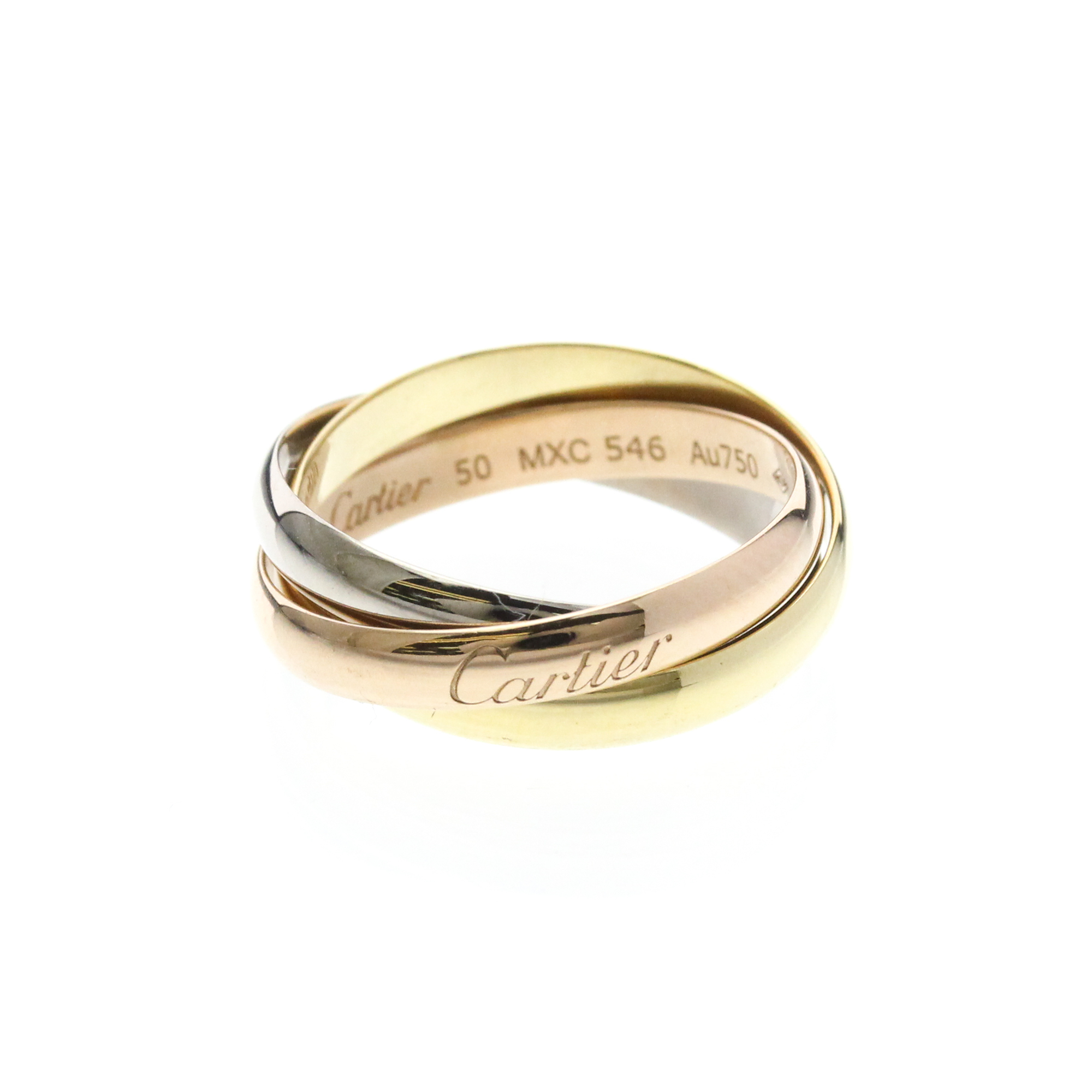 CARTIER Trinity Ring Yellow Gold (18K),Pink Gold (18K),White Gold (18K) Polished