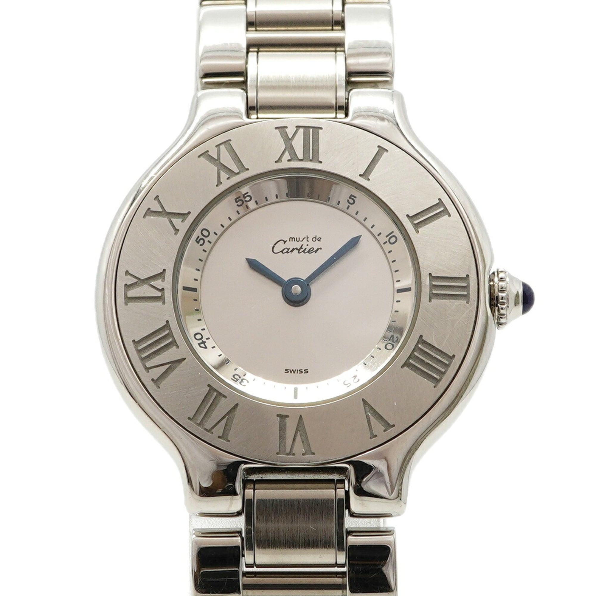 Cartier Must 21 SM W10109T2 Silver Dial Women\'s Watch