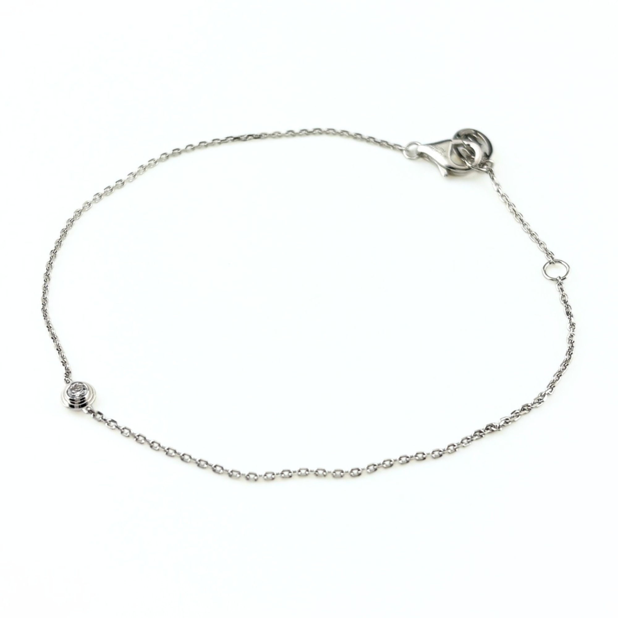 Cartier d\'Amour Bracelet, Size XS, 750 Diamond Women\'s.