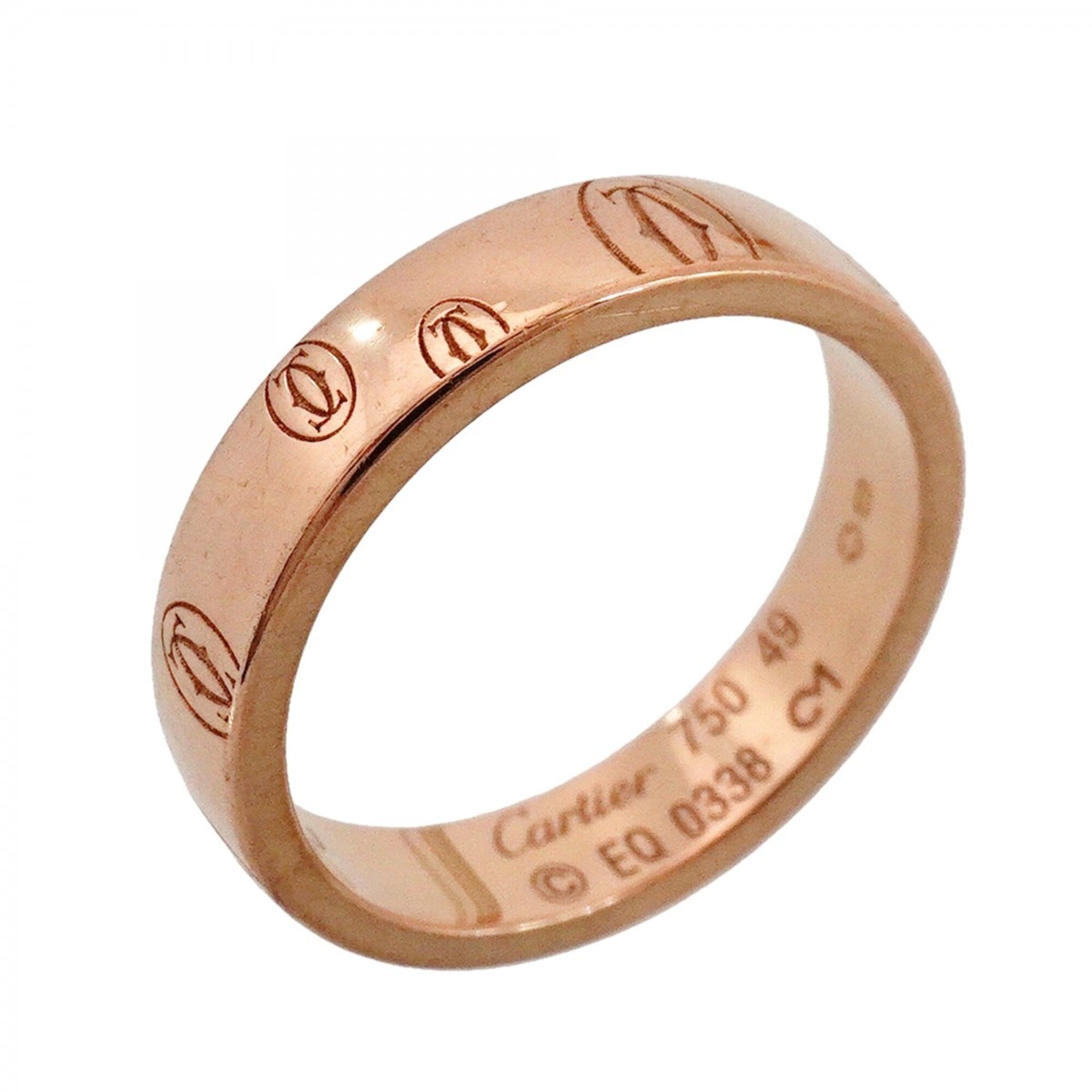 Cartier Happy Birthday Ring, 18KPG Pink Gold, Size 49, Ladies\'