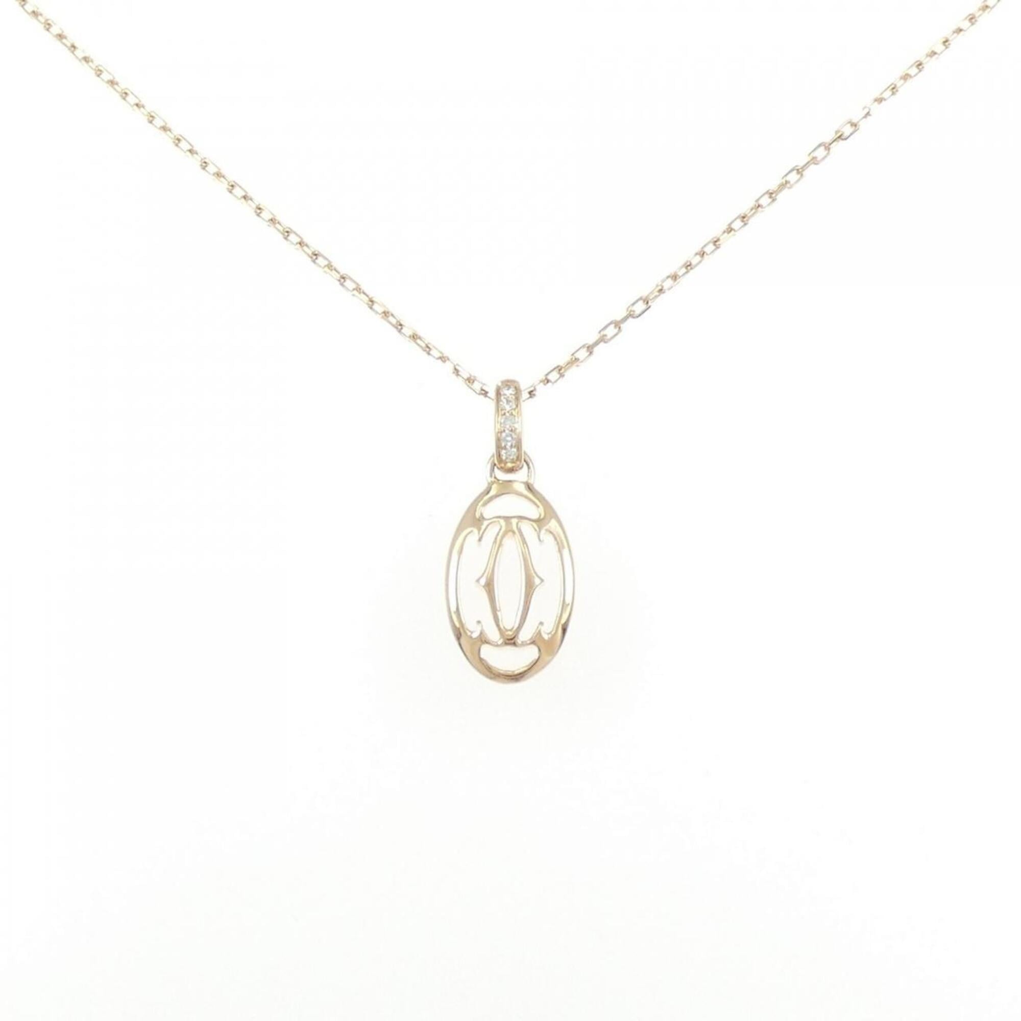 Cartier logo necklace