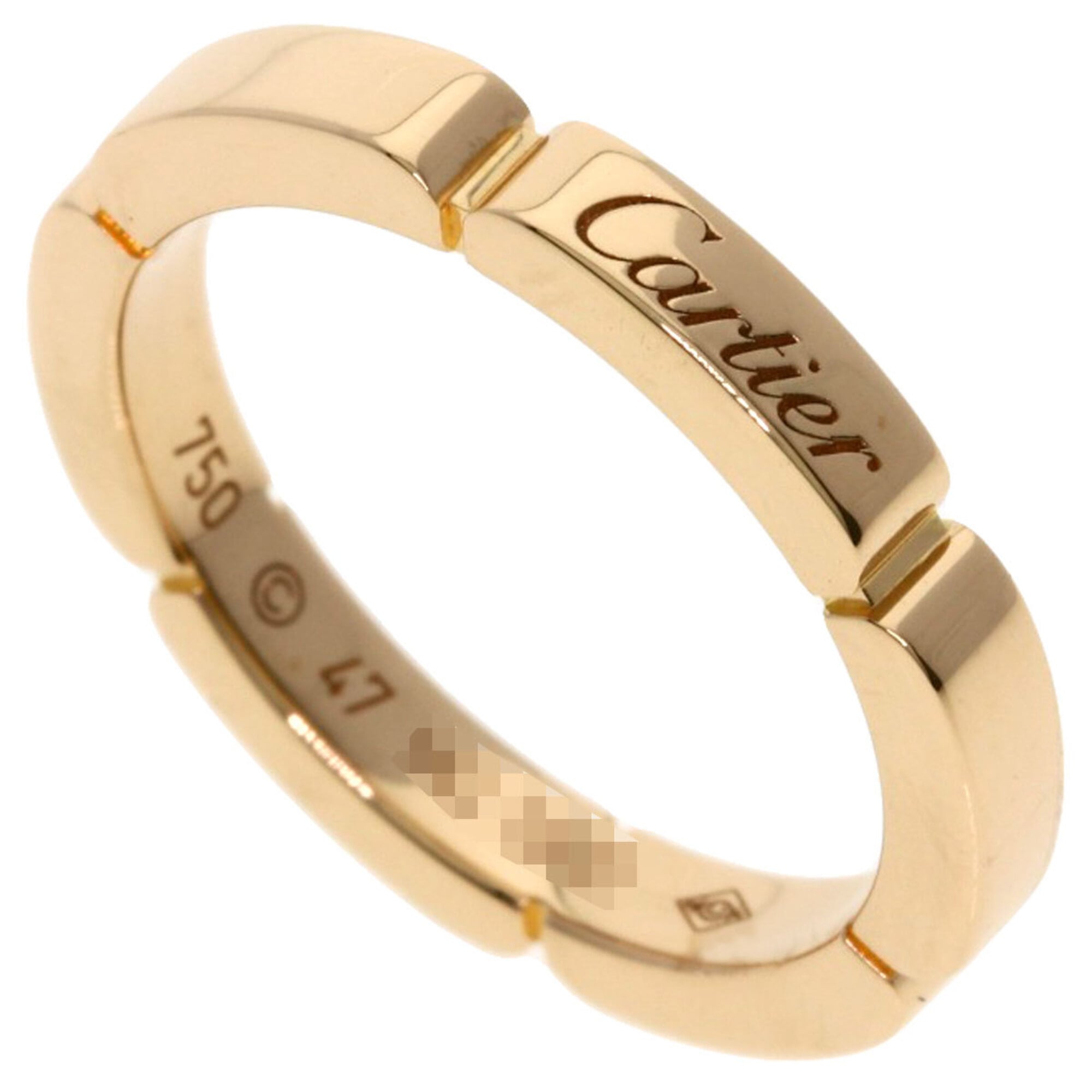 Cartier Maillon Panthère #47 Ring, 18K Pink Gold, Women\'s.