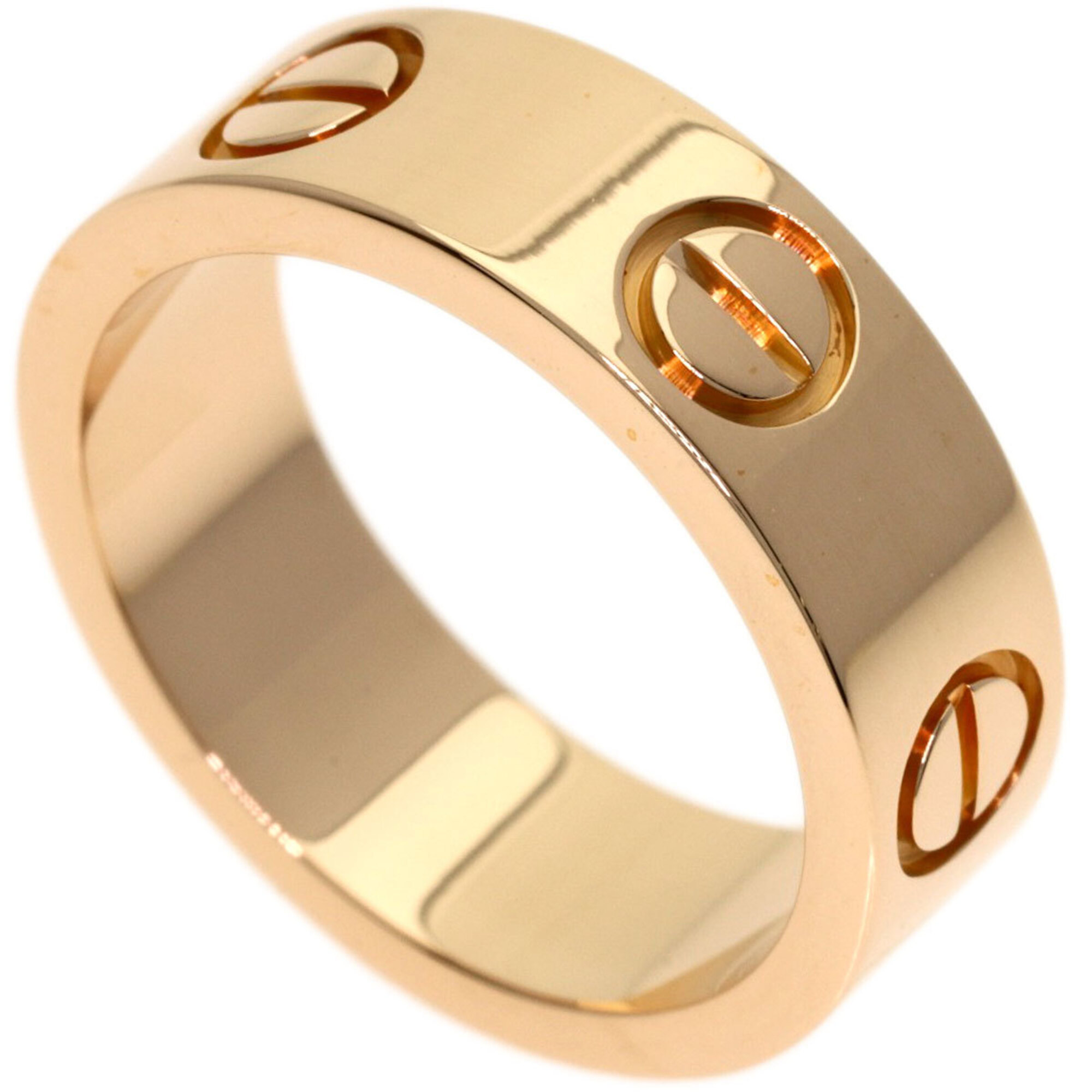 Cartier Love Ring #47, 18K Pink Gold, Women\'s