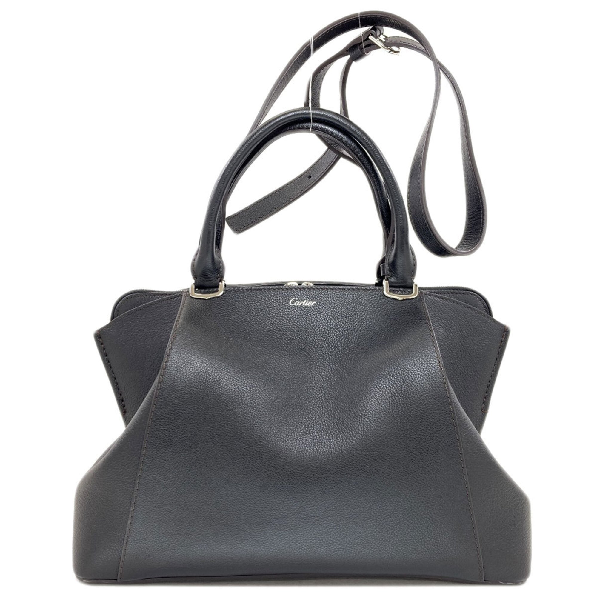 Cartier C de 2-way tote bag, calfskin, women\'s.
