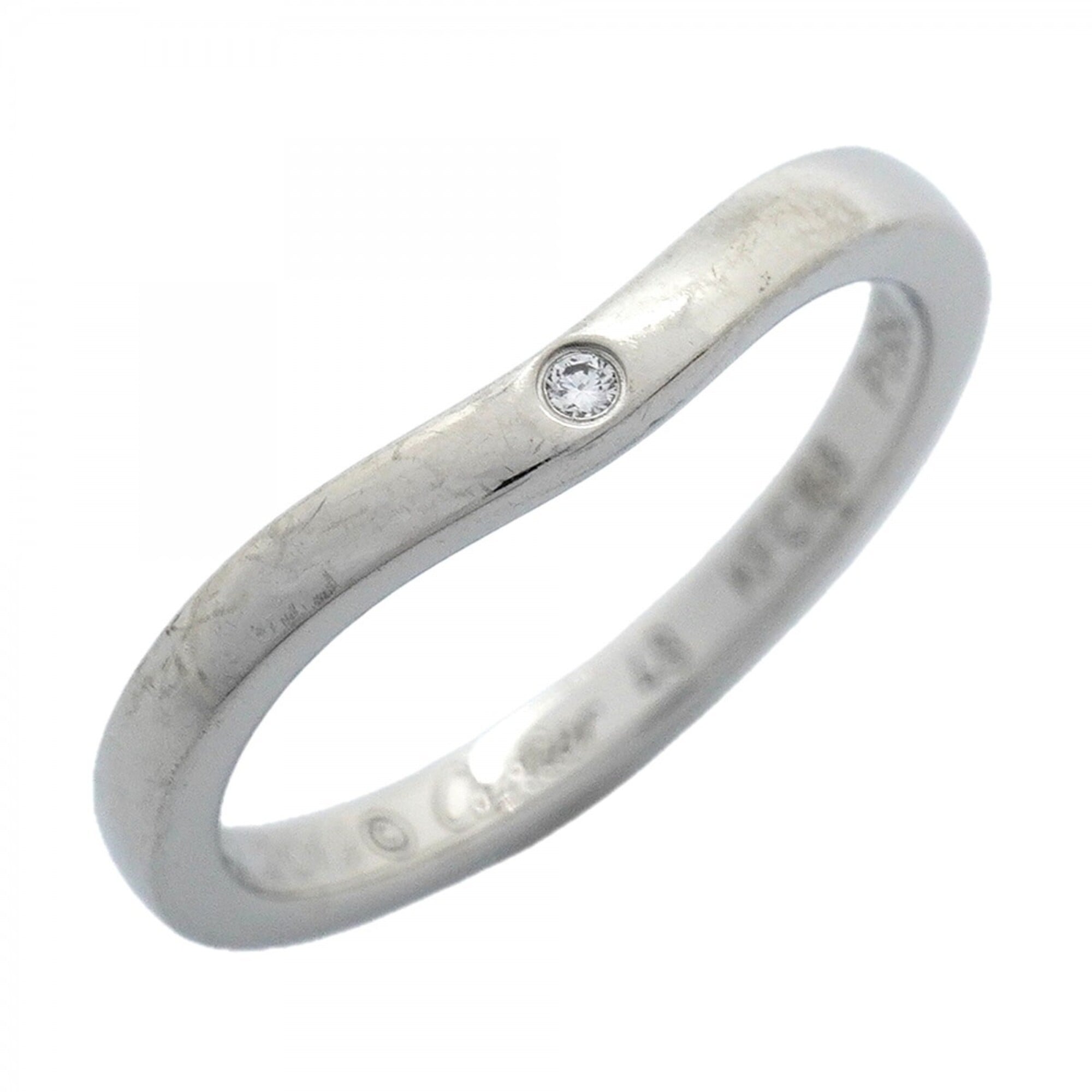 Cartier Ballerina Ring, 3PD (Pt950) Platinum, Diamond, Size 48, Ladies\', P3133385